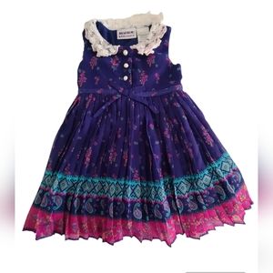 Blueberi Boulevard Baby Dress Size 12 Months
